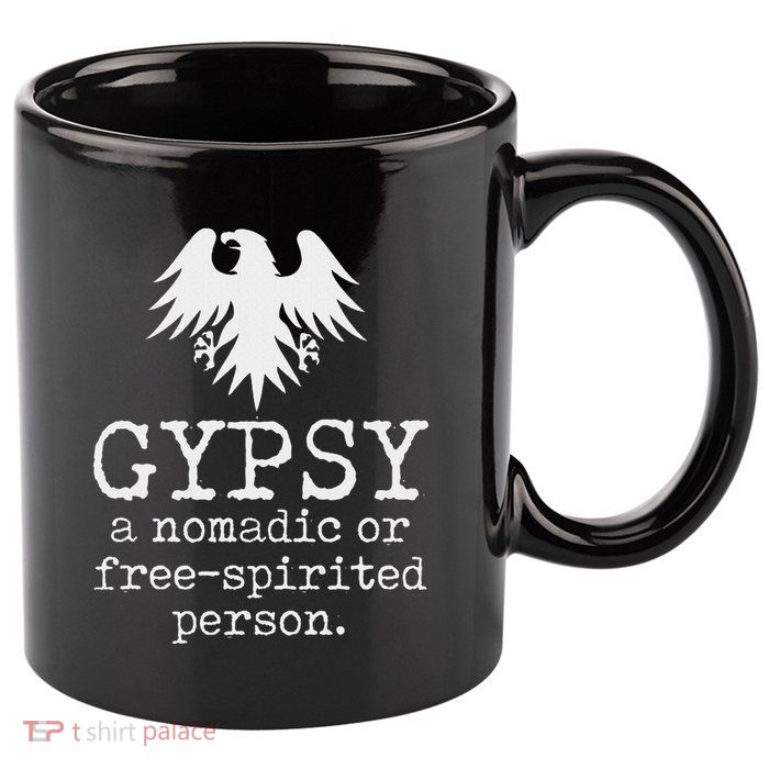 Gypsy Definition 11oz C Handle Ceramic Mug
