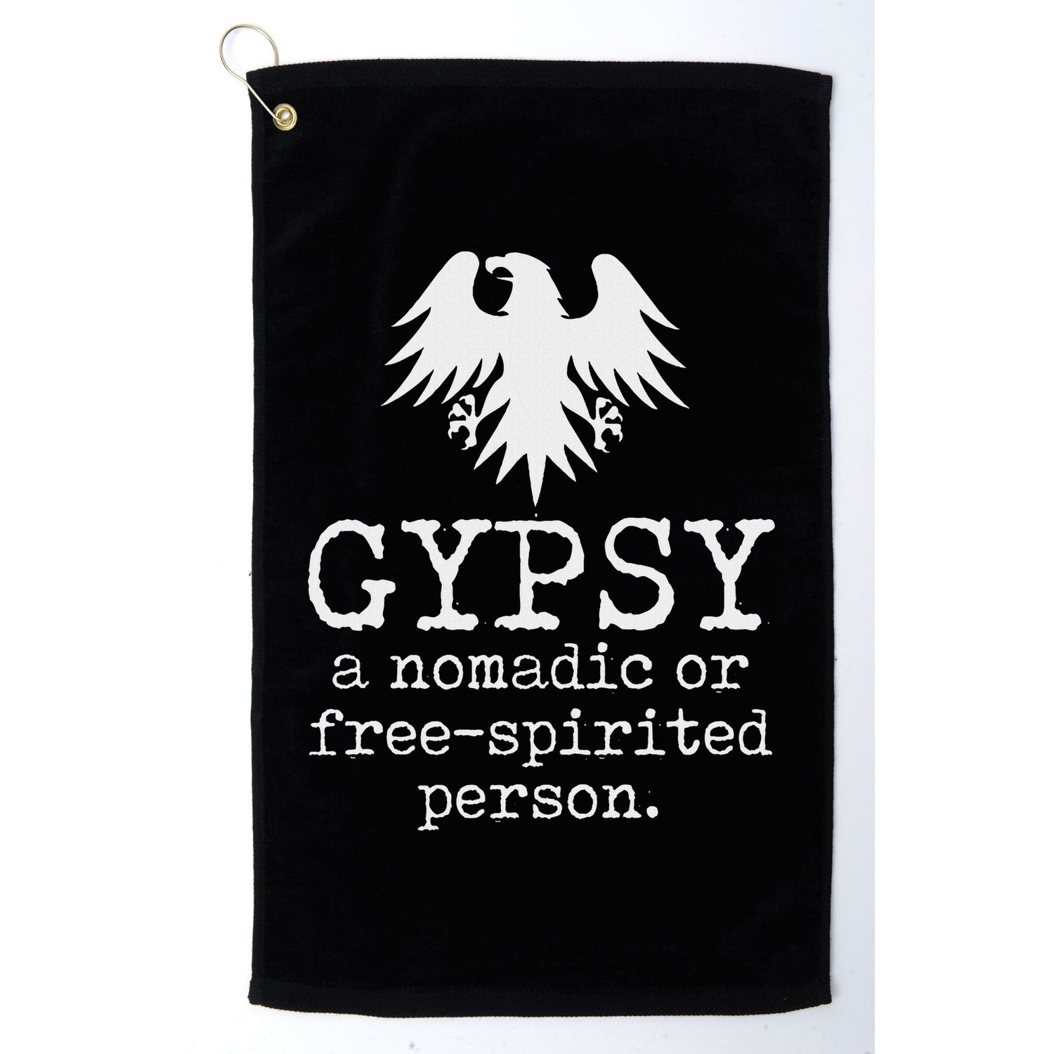 Gypsy Definition Golf Towel