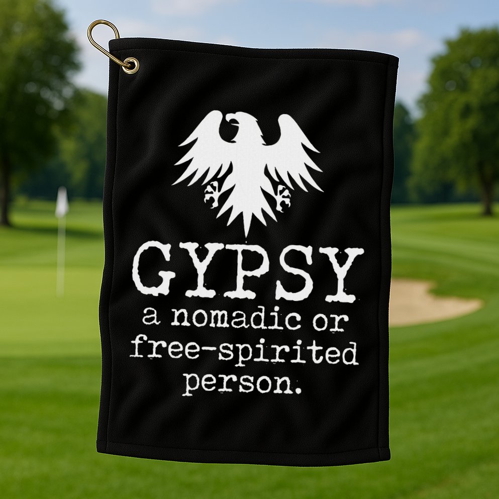 Gypsy Definition Golf Towel