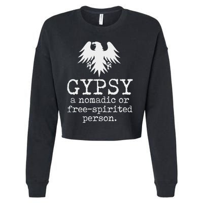 Gypsy Definition Cropped Pullover Crew