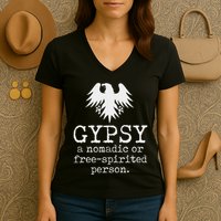 Gypsy Definition Women's V-Neck T-Shirt