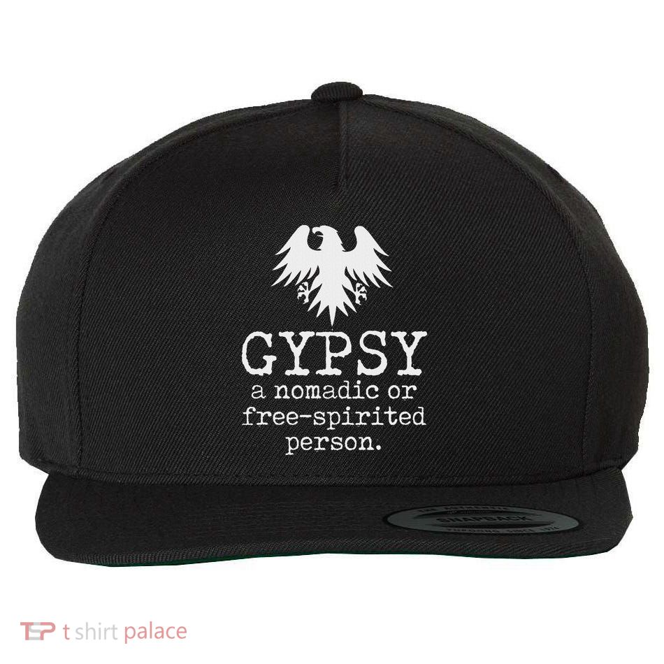 Gypsy Definition Wool Snapback Cap