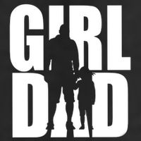 Girl Dad 7 Panel Mesh Trucker Snapback Hat