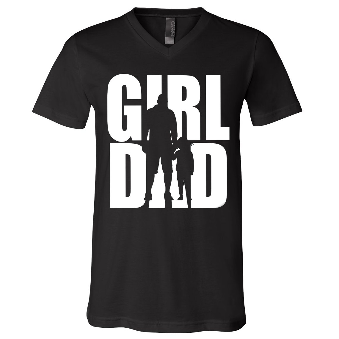 Girl Dad V-Neck T-Shirt