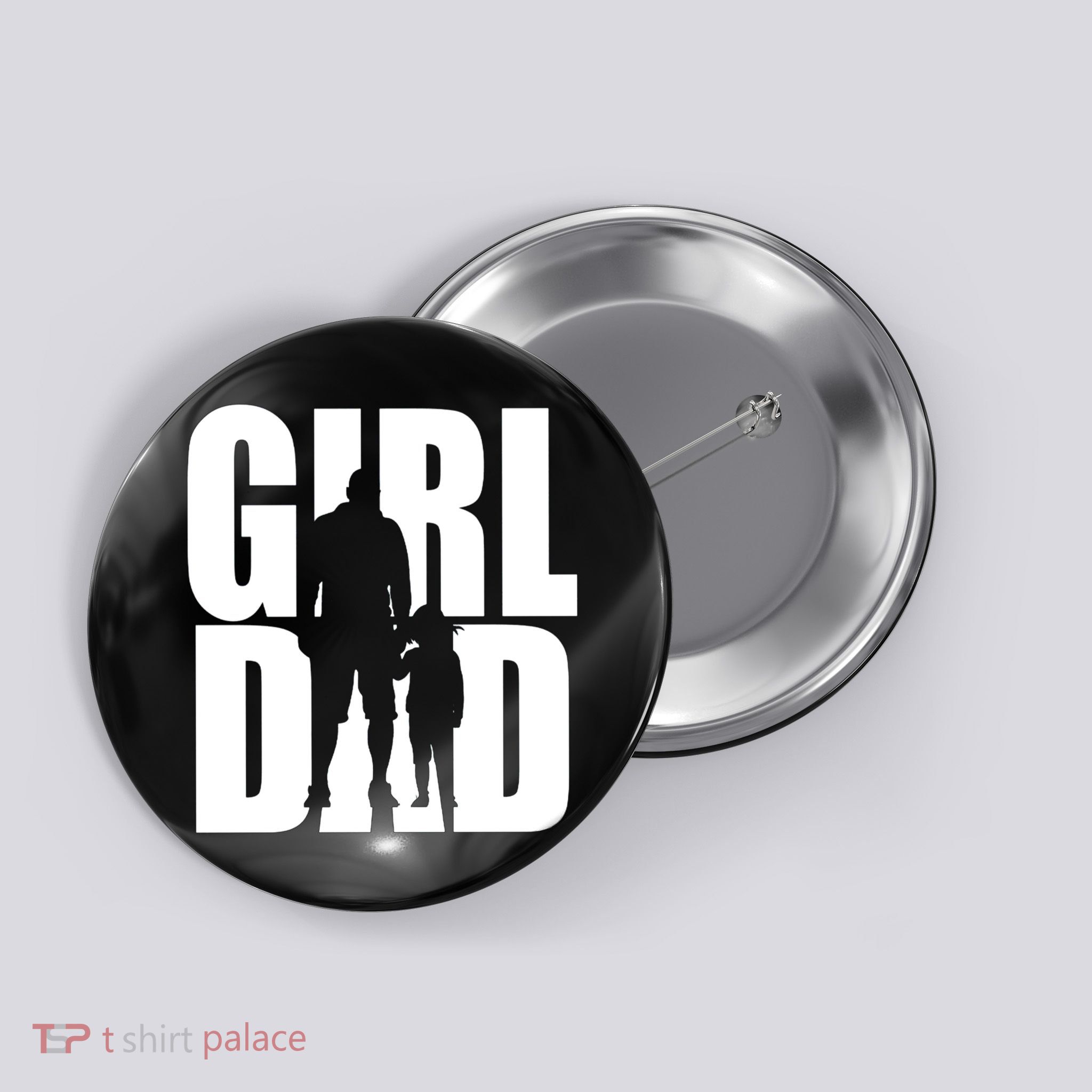 Girl Dad Button