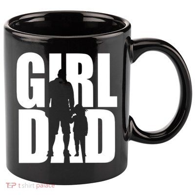 Girl Dad 11oz C Handle Ceramic Mug