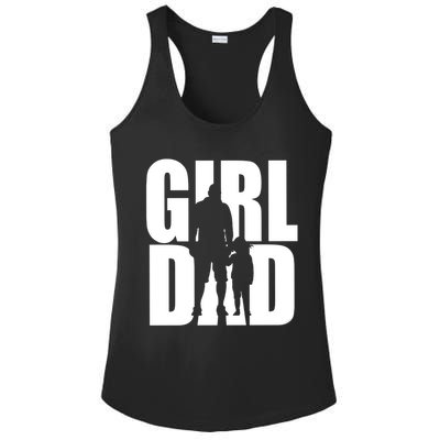 Girl Dad Ladies PosiCharge Competitor Racerback Tank