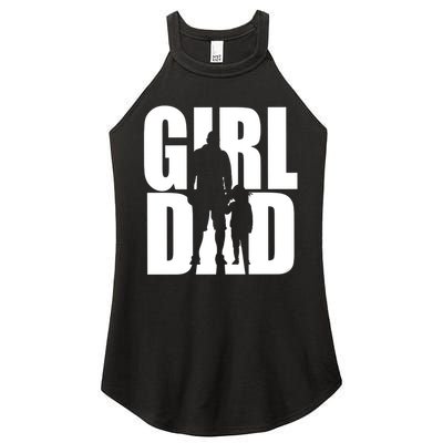 Girl Dad Women's Perfect Tri Rocker Tank