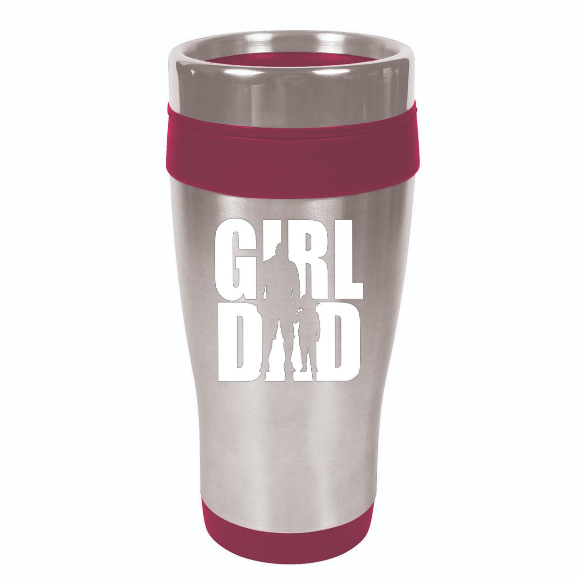 Girl Dad 16oz Travel Tumbler