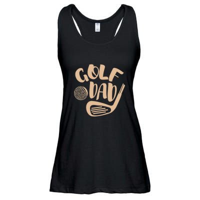 Golf Dad Gift For Father's Day Ladies Essential Flowy Tank