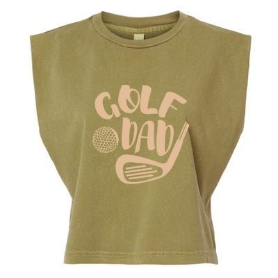 Golf Dad Gift For Father's Day Garment-Dyed Women's Muscle Tee