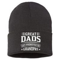 Great Dads Get Promoted To Grandpas Sustainable Knit Beanie