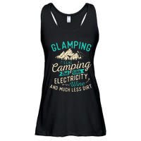 Glamping Definition Glamper Glamorous Camping Camper Ladies Essential Flowy Tank