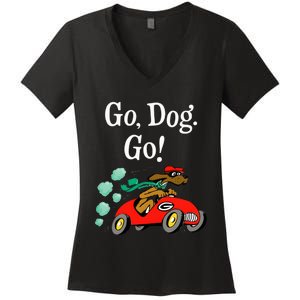 Go Dog Go Costume Women's V-Neck T-Shirt