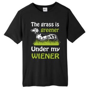 Greener Dachshund Gift Tall Fusion ChromaSoft Performance T-Shirt