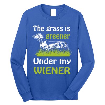 Greener Dachshund Gift Long Sleeve Shirt