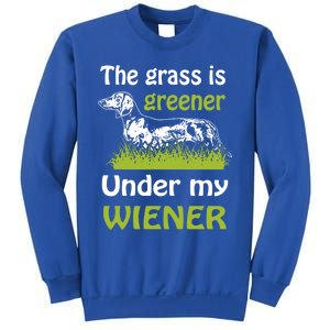 Greener Dachshund Gift Sweatshirt