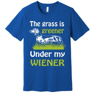 Greener Dachshund Gift Premium T-Shirt