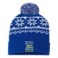 Greener Dachshund Gift USA-Made Snowflake Beanie