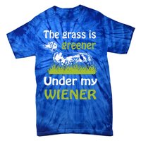 Greener Dachshund Gift Tie-Dye T-Shirt