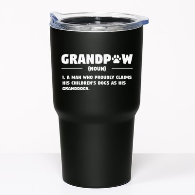 Grandpaw Dog Gifts Grandpa Animal Dogs Grandfather Pet lover Tumbler