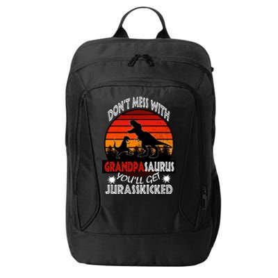 Grandpa Dinosaur City Backpack