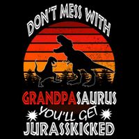 Grandpa Dinosaur Impact Tech Backpack
