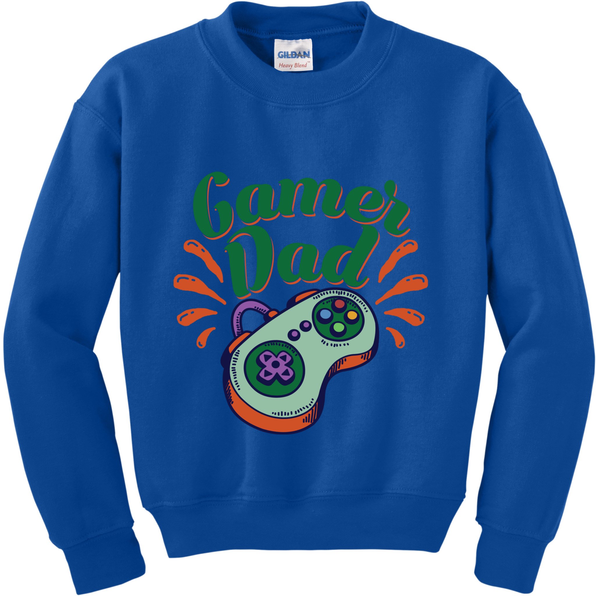 Gamer Dad Gaming Father FatherS Day Video Games Funny Gift Kids Sweatshirt