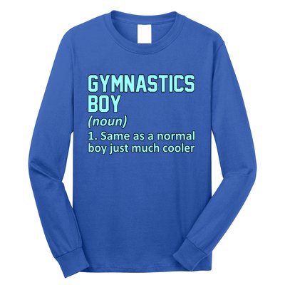 Gymnastics Definition Gymnast Gymnastic Lover Graphic Cute Gift Long Sleeve Shirt