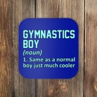 Gymnastics Definition Gymnast Gymnastic Lover Graphic Cute Gift Coaster