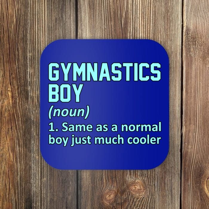 Gymnastics Definition Gymnast Gymnastic Lover Graphic Cute Gift Coaster