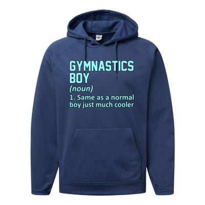 Gymnastics Definition Gymnast Gymnastic Lover Graphic Cute Gift Performance Fleece Hoodie