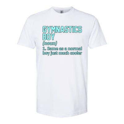 Gymnastics Definition Gymnast Gymnastic Lover Graphic Cute Gift Softstyle CVC T-Shirt