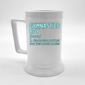 Gymnastics Definition Gymnast Gymnastic Lover Graphic Cute Gift Beer Stein