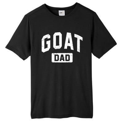 Goat Dad GOAT Gym Workout Fathers Day Gift Tall Fusion ChromaSoft Performance T-Shirt