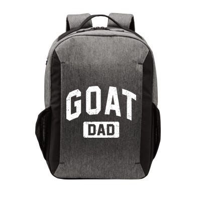 Goat Dad GOAT Gym Workout Fathers Day Gift Vector Backpack