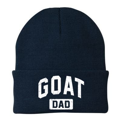 Goat Dad GOAT Gym Workout Fathers Day Gift Beanie