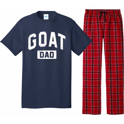 Goat Dad GOAT Gym Workout Fathers Day Gift Pajama Set