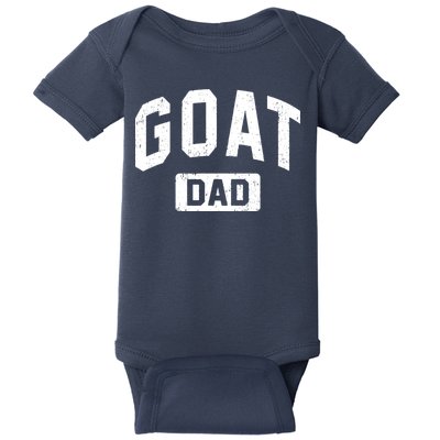 Goat Dad GOAT Gym Workout Fathers Day Gift Baby Bodysuit