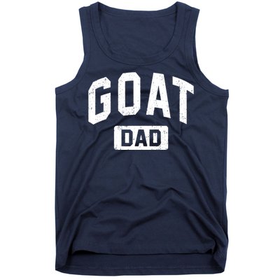 Goat Dad GOAT Gym Workout Fathers Day Gift Tank Top