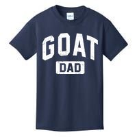 Goat Dad GOAT Gym Workout Fathers Day Gift Kids T-Shirt