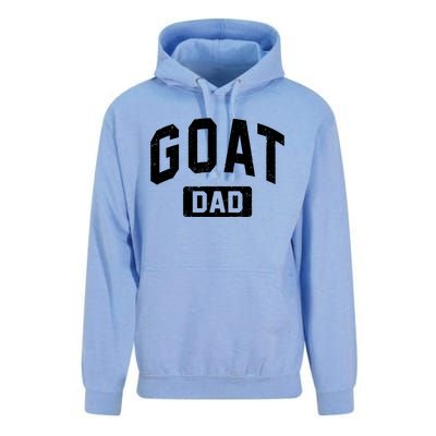 Goat Dad GOAT Gym Workout Fathers Day Gift Unisex Surf Hoodie