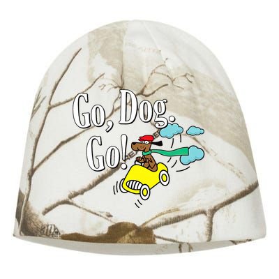 Go Dog Go Essential Funny Design Dog Lover Kati - Camo Knit Beanie