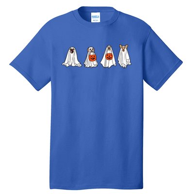 Ghostly Dog Gift A Spooky Season MustHave For Dog Lovers Gift Tall T-Shirt