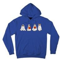 Ghostly Dog Gift A Spooky Season MustHave For Dog Lovers Gift Tall Hoodie