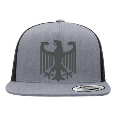 Germany Deutschland German Eagle Flat Bill Trucker Hat