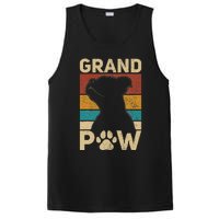 Grandpaw Dog Grandpa Funny Dog Lover Grandfather Men Pitbull PosiCharge Competitor Tank