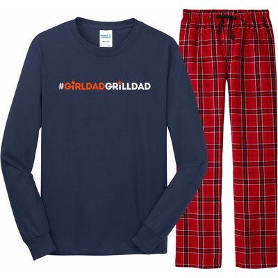 Girl Dad Grill Dad Long Sleeve Pajama Set