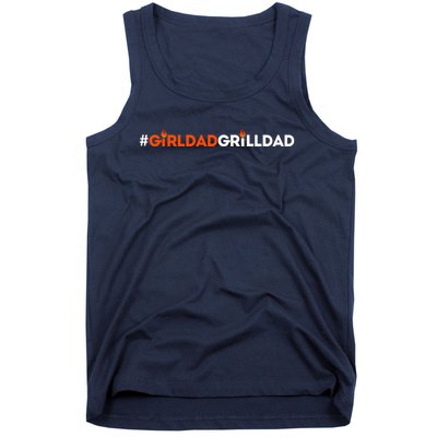 Girl Dad Grill Dad Tank Top