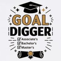 Goal Digger Graduation Checklist Design  Poster